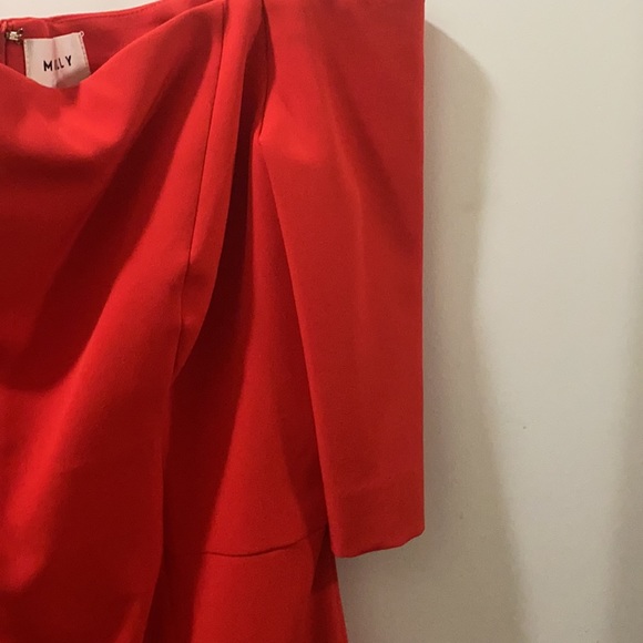Milly Red Cocktail Dress - Picture 2 of 13